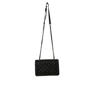 Badgley‎ Mischka Black Quilted Leather Crossbody